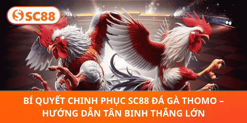 Bí Quyết Chinh Phục SC88 Đá Gà Thomo – Hướng Dẫn Tân Binh Thắng Lớn